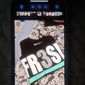 Fresh Black and White Graphic Tee